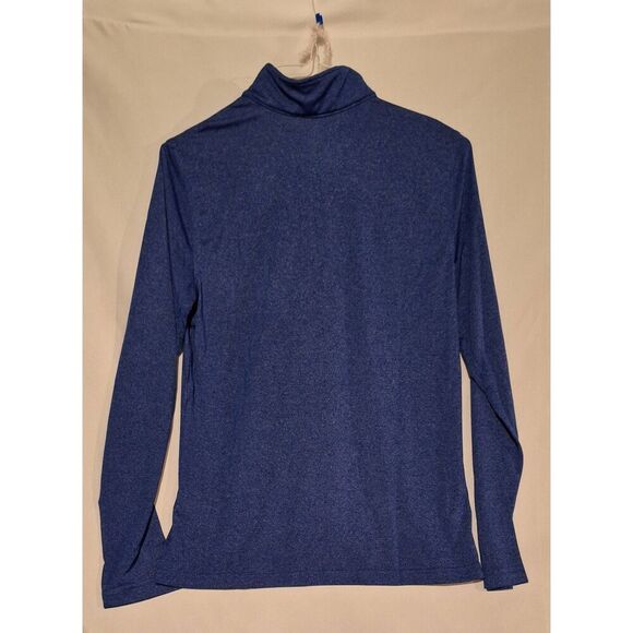 Ultra club‎ Ladies Cool and Dry Pullover Zipup Royal Heather Size Medium NEW - Picture 2 of 3